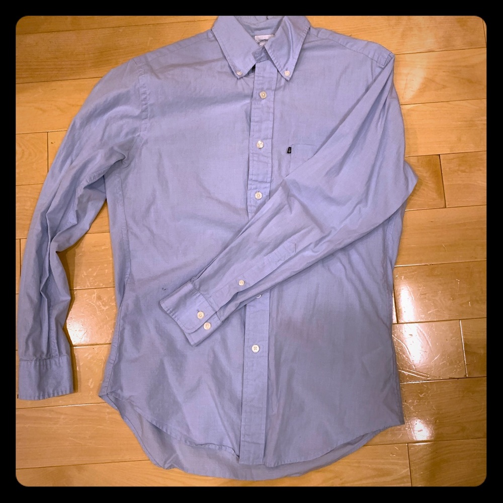 Brooks Brothers blue long-sleeve button-down